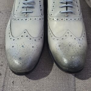 Ted Baker London Gray Oxford Brogues